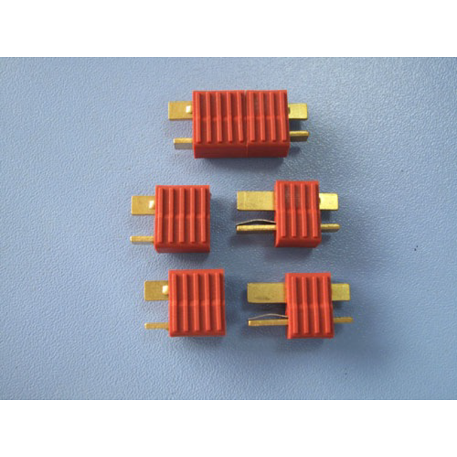 HY T PLUG WITH FULL GRIP U/GOLD PLUG M & F ( 4 PAIRS  ) (OLD CODE HY210509 )
