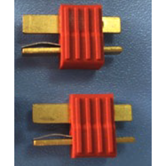 HY MODEL ACCESSORIES HY T PLUG WITH FULL GRIP U/GOLD PLUG MALE ( 8pk  ) (OLD CODE HY210509M )