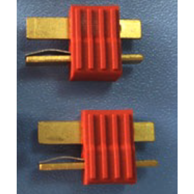 HY T PLUG WITH FULL GRIP U/GOLD PLUG MALE ( 8pk  ) (OLD CODE HY210509M )