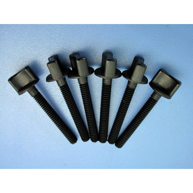 HY NYLON WING BOLTS THUMB SCREW TYPE 6mm X 60mm ( 5 PK ) ( OLD CODE  HY090204 )
