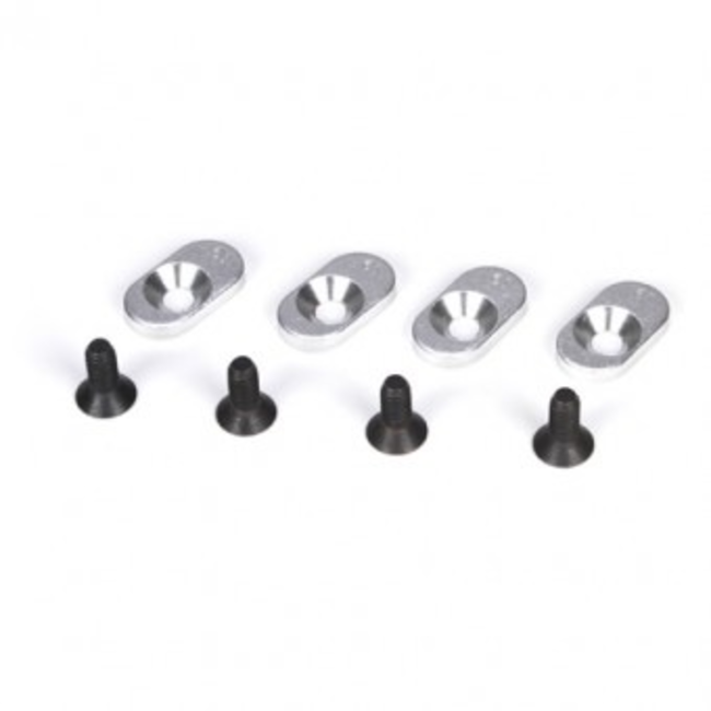 LOSI MOUNT INSERTS AND SCREWS 19.5/58 LOSB5804