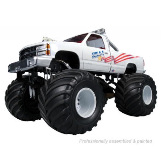 AMT USA-1 MONSTER TRUCK KIT WITH COLLECTIBLE METAL LUNCH BOX ( DISCONTINUED )