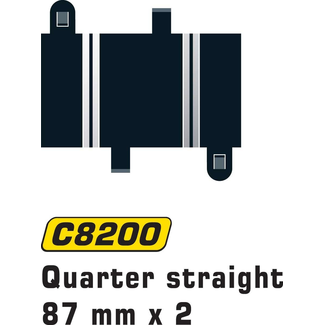 SCALEXTRIC SCALEXTRIC QUARTER STRAIGHT C8200
