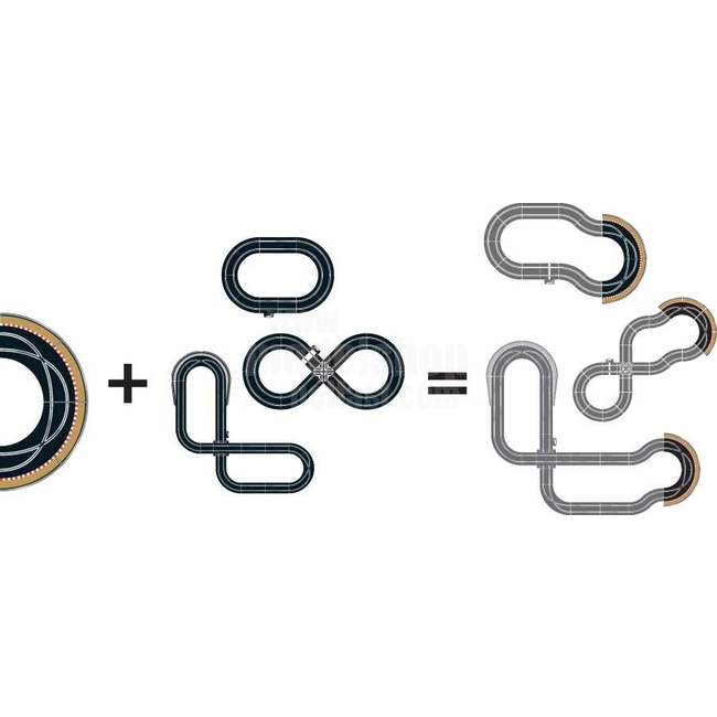SCALEXTRIC TRACK EXTENSION PACK 1