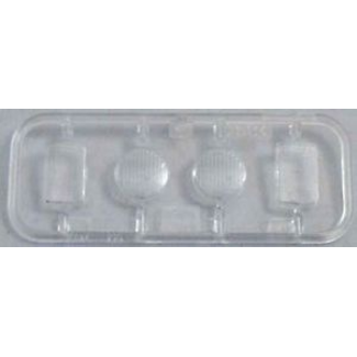 TAMIYA TAMIYA K PARTS SUIT 56301 KING HAULER ( HEAD LIGHT LENS CLEAR  )