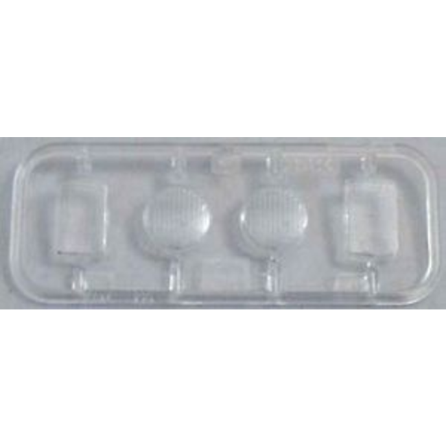 TAMIYA K PARTS SUIT 56301 KING HAULER ( HEAD LIGHT LENS CLEAR  )