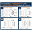MOEBIUS MODELS BIG RIG WHEELS AND TIRES 1010