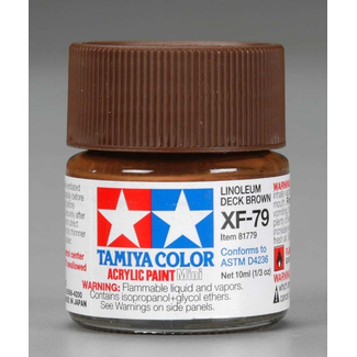 TAMIYA TAMIYA XF-79 LINOLEUM DECK BROWN