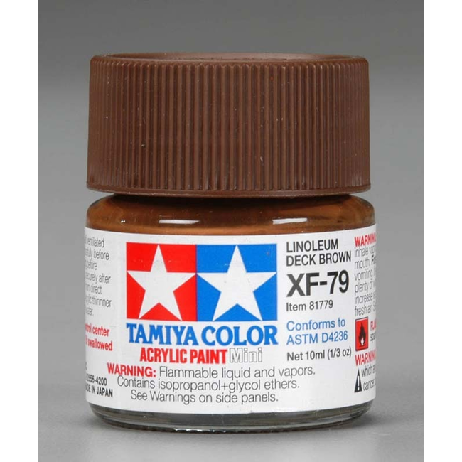 TAMIYA XF-79 LINOLEUM DECK BROWN