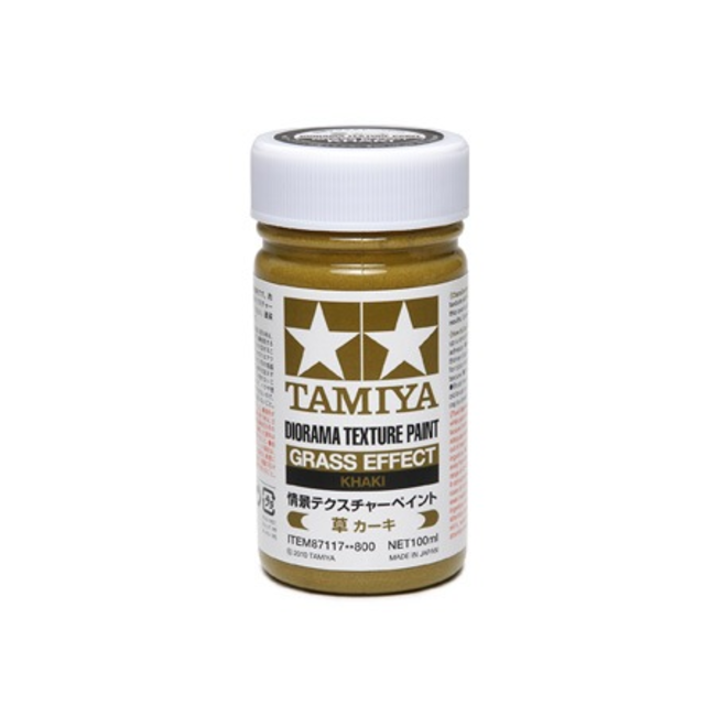 TAMIYA KHAKI GRASS EFFECT DIORAMA TEXTURE PAINT 100mL