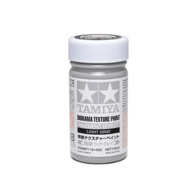 TAMIYA LIGHT GRAY PAVEMENT EFFECT TEXTURE PAINT 100mL