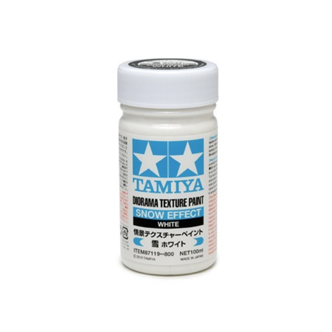TAMIYA WHITE SNOW EFFECT TEXTURE PAINT 100mL