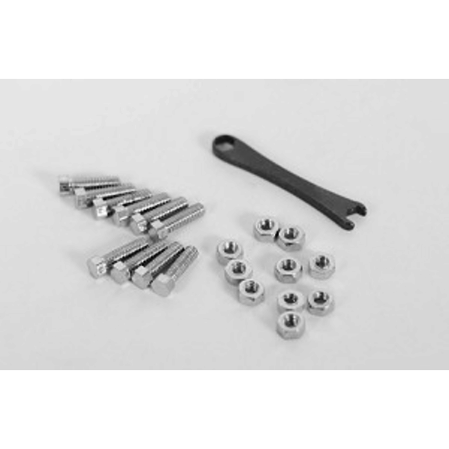 JDMODEL ULTRA SCALE HARDENED STEEL DRIVESHAFT HARDWARE AND WRENCH