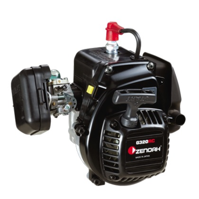 ZENOAH G320RC 31.8CC 4 BOLT ENGINE WITH COMPLETE CLUTCH