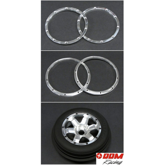 DDM DDM ALUMINIUM OUTER BEADLOCKS FOR HPI BAJA FRONT ONLY