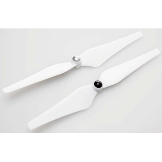 ACE RADIO CONTROLLED MODELS ACE DJI 9.4" X 4.3" CW CCW WHITE PROP SET WITH IN BUILT NUTS