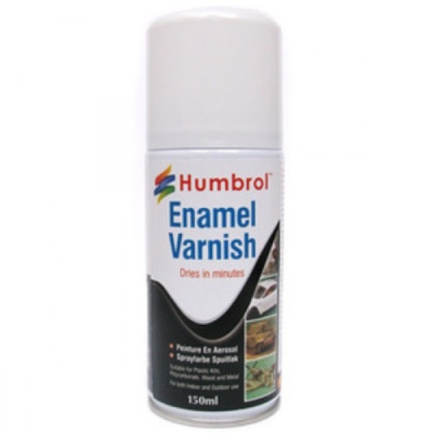 HUMBROL HUMBROL ENAMEL VARNISH GLOSS SPRAY CAN 150ML