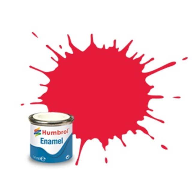 #238 HUMBROL ENAMEL 14ML ARROW RED # 238