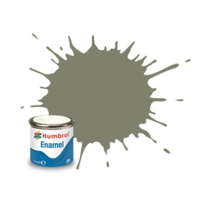 #240 HUMBROL ENAMEL 14ML GRAU MATT # 240