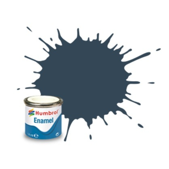 #245 HUMBROL ENAMEL 14ML GRAUGRUN MATT # 245