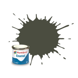 HUMBROL #253 HUMBROL ENAMEL 14ML DUNKEL GRUN # 253