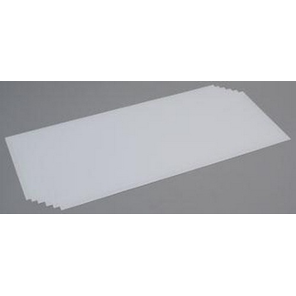 EVERGREEN EVERGREEN 0.10" THICK (0.25mm) 8 SHEETS 8X21"