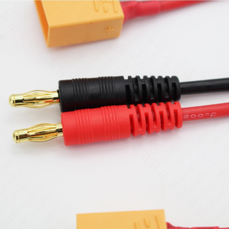 ACE IMPORTS HY 4.0MM ACE  4.0mm TO BARE WIRE  CHARGE LEAD  16cm