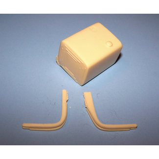 AUSLOWE AUSLOWE KENWORTH SQUARE FUEL TANK 33MM  1/25 SCALE