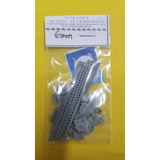 AUSLOWE AUSLOWE TANK STEPS AND MOUNTS SET OF 4 WITH HOLES 60MM LONG