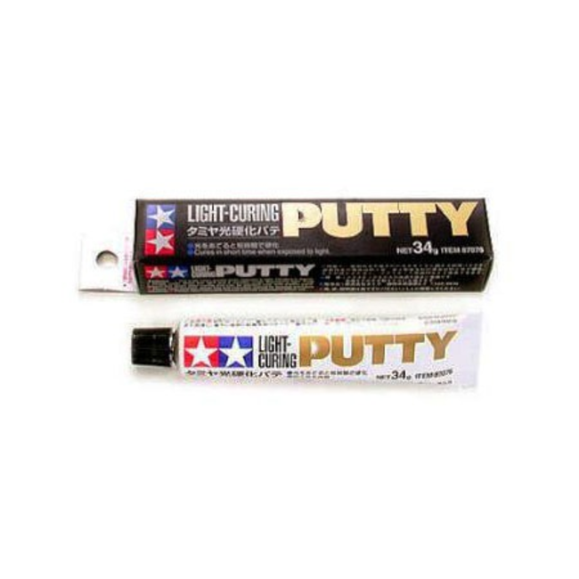 TAMIYA LIGHT CURING PUTTY  34G  87076