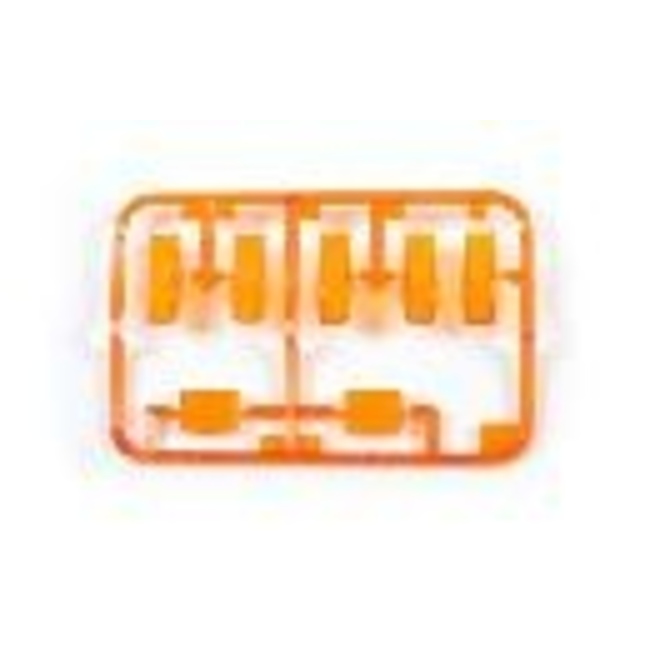 TAMIYA 1/14 TRACTOR TRUCK PARTS  W PARTS ORANGE LENSES FORD AEROMAX 56309