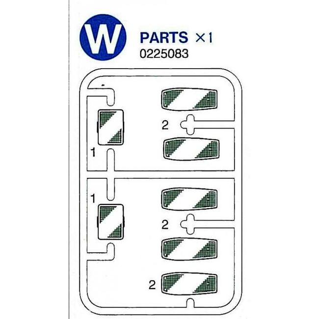 TAMIYA 1/14 TRACTOR TRUCK PARTS  W PARTS ORANGE LENSES FORD AEROMAX 56309