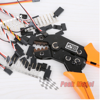 ACE RADIO CONTROLLED MODELS ACE Precision Crimping Pliers For FUTABA/JR Servo Pliers Servo Plug Crimping Silicone Wire Balance Leads Etc.
