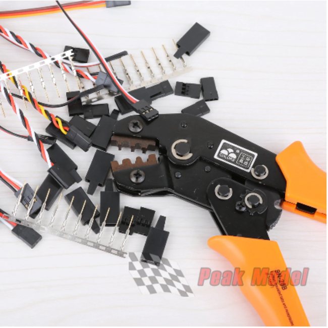 ACE Precision Crimping Pliers For FUTABA/JR Servo Pliers Servo Plug Crimping Silicone Wire Balance Leads Etc.