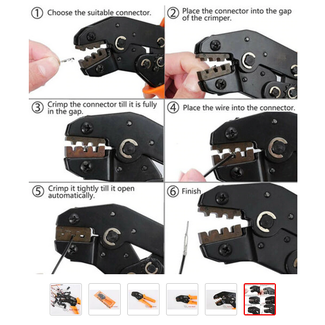 ACE RADIO CONTROLLED MODELS ACE Precision Crimping Pliers For FUTABA/JR Servo Pliers Servo Plug Crimping Silicone Wire Balance Leads Etc.