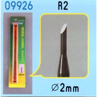 MASTER TOOLS MASTER TOOLS R2 MODEL CHISEL 2mm ROUND