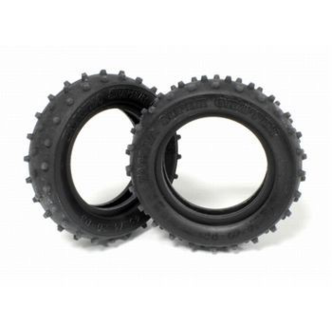 TAMIYA 2WD FRONT STUD SPIKE TIRES 53048