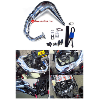 DDM DDM DOMINATOR TUNED PIPE FOR LOSI DBXL