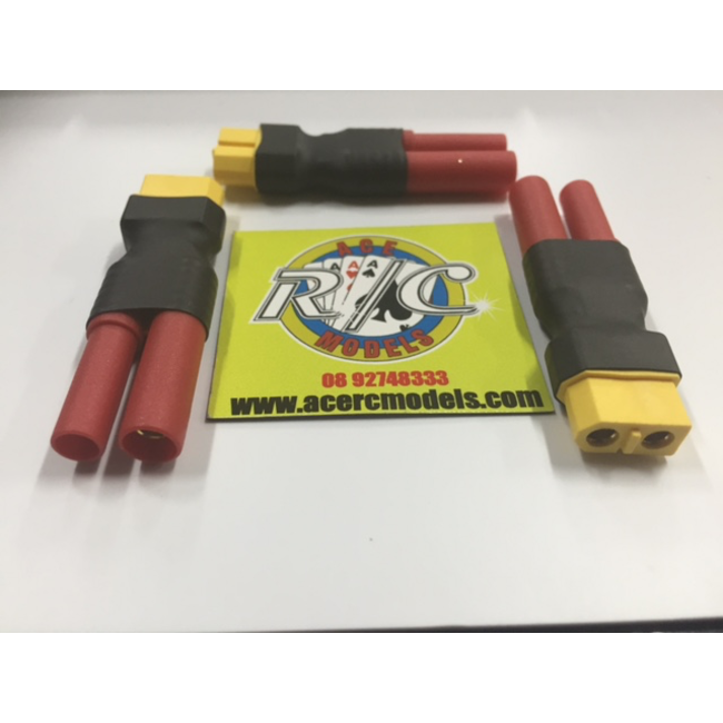 ACE ADAPTER HXT 4mm BATTERY TO XT60 DEVICE