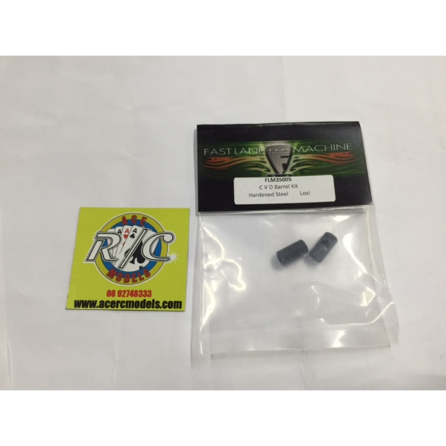 FAST LANE MACHINE LOSI CVD BARREL KIT HARDENED STEEL