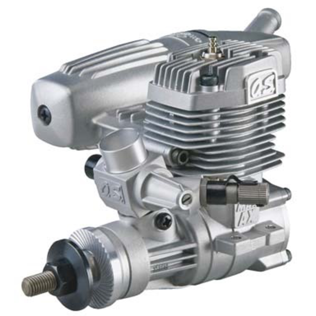 O.S. 35 AX MAX GLOW ENGINE WITH MUFFLER