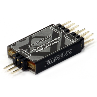 G.T POWER RC G.T. POWER FPV THREE CHANNEL VIDEO SWITCHER