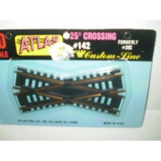 ATLAS Atlas Code 100 25 Degree Crossing CL BRASS HO