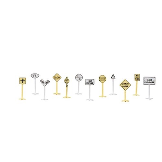 BACHMANN Bachman 42513 N Guage Railroad & Street Signs 24 pce