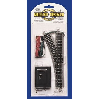 BACHMANN BACHMANN EZ TRACK REMOTE TURNOUT LEFT N SCALE