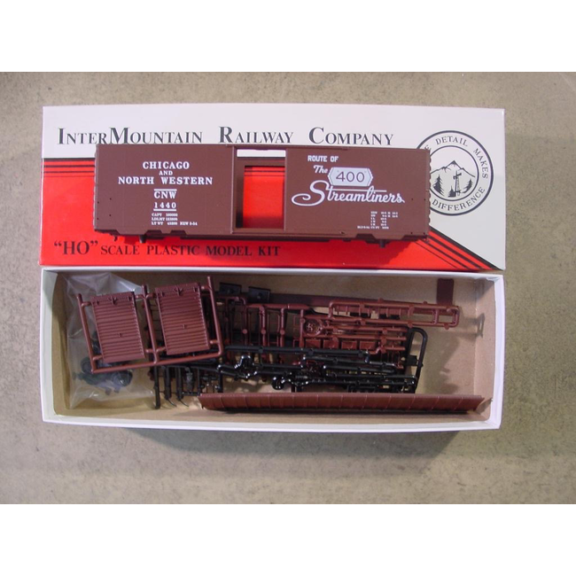 INTER MOUNTAIN RAILWAY COMPANY ASSORTED BOXCARS AND TANKERS KIT FORM HO SCALE
