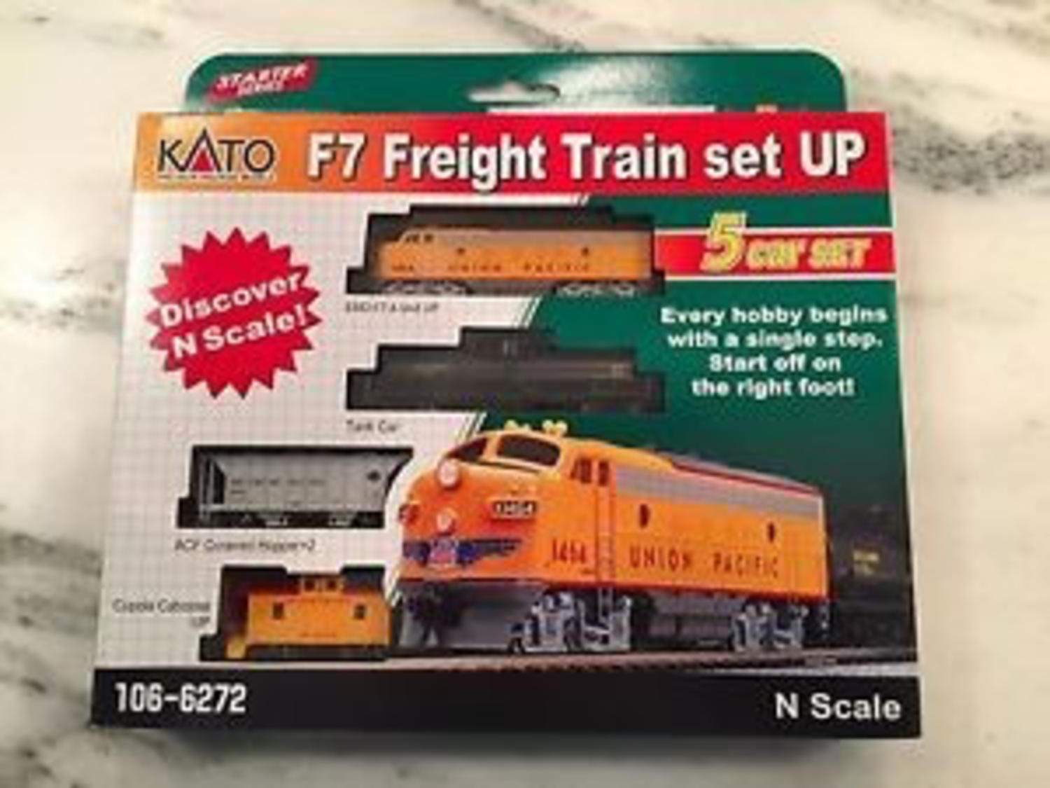 kato f7 freight train set