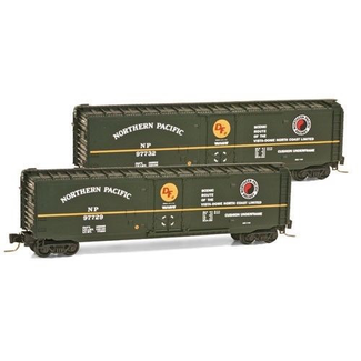 MICRO TRAINS MICRO TRAINS Northern Pacific 50' Standard Plug Door Box Car Z-Scale