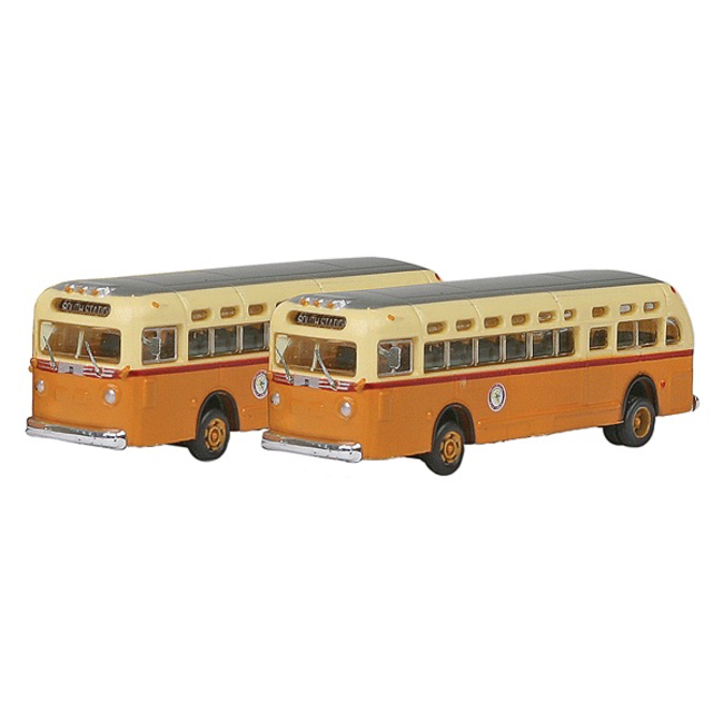 MINI METALS GMC TDH-3610 TRANSIT BUS BOSTON MTA 1/160 N SCALE