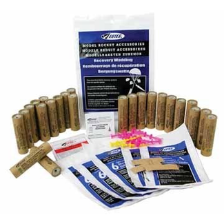 ESTES ESTES C6-5 rocket engines ( 24 pack ) With Ignighters & recovery wadding